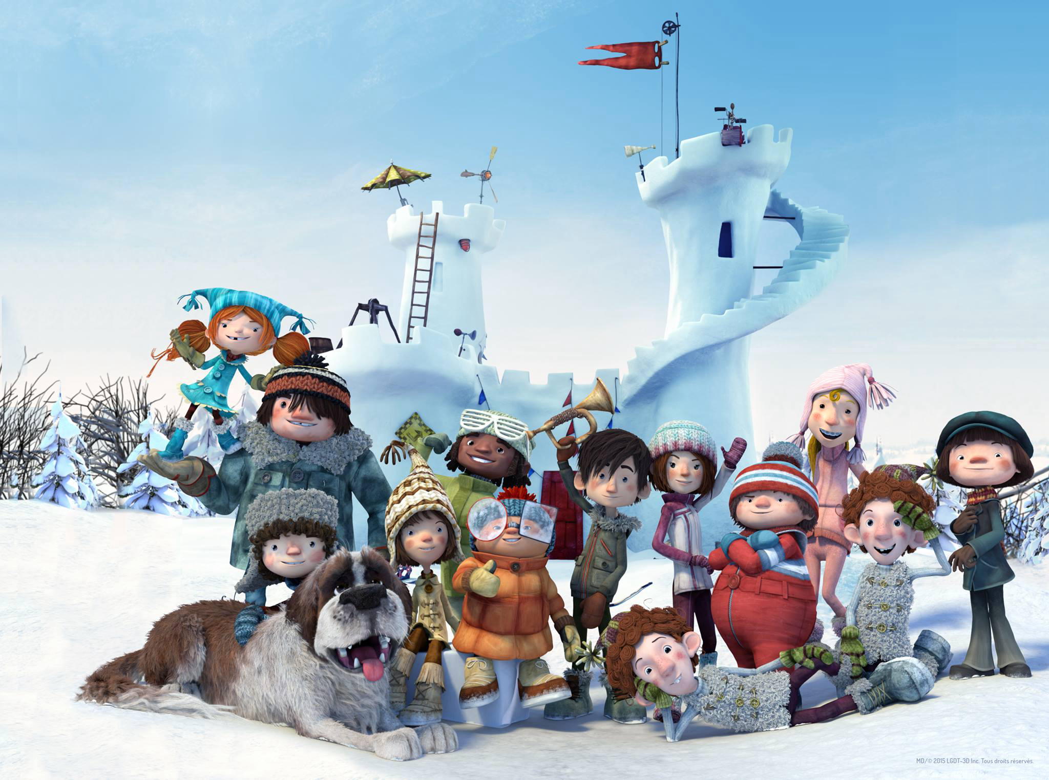 Banner Phim Kỳ Nghỉ Đông Vui Vẻ (Snowtime)