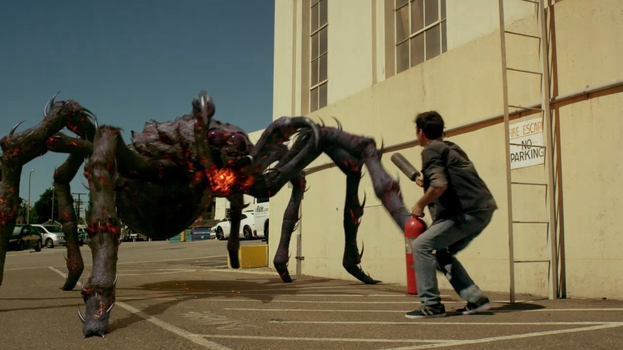 Xem Phim Nhện Lửa Khổng Lồ (Lavalantula)