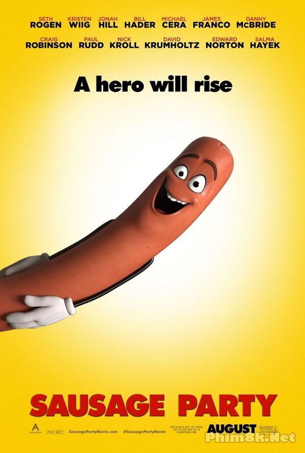 Banner Phim Đại Tiệc Xúc Xích (Sausage Party)