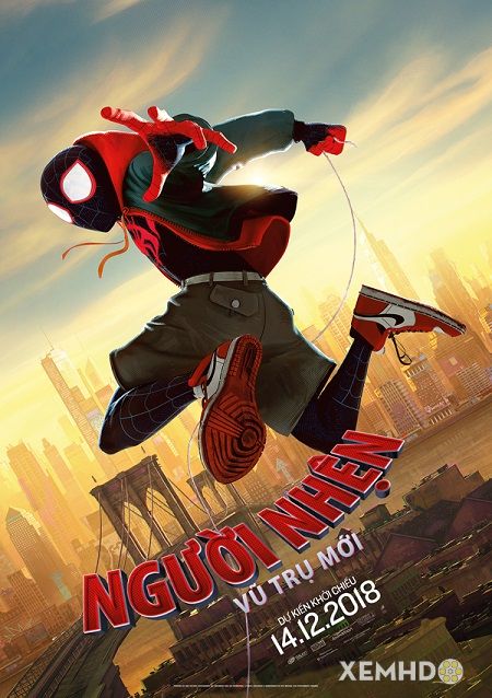 Banner Phim Người Nhện: Vũ Trụ Mới (Spider Man: Into The Spider Verse)