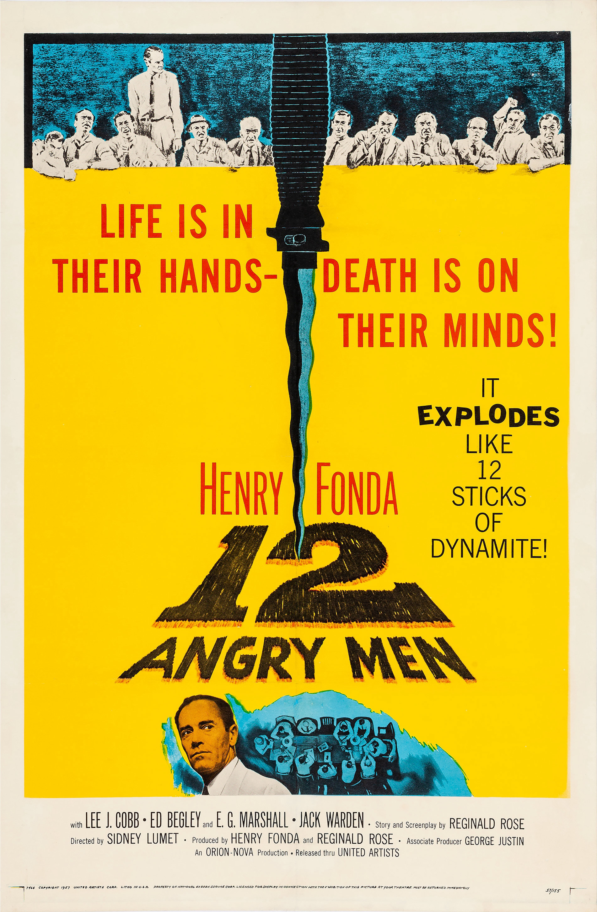 Poster Phim 12 Người Đàn Ông Giận Dữ (12 Angry Men)