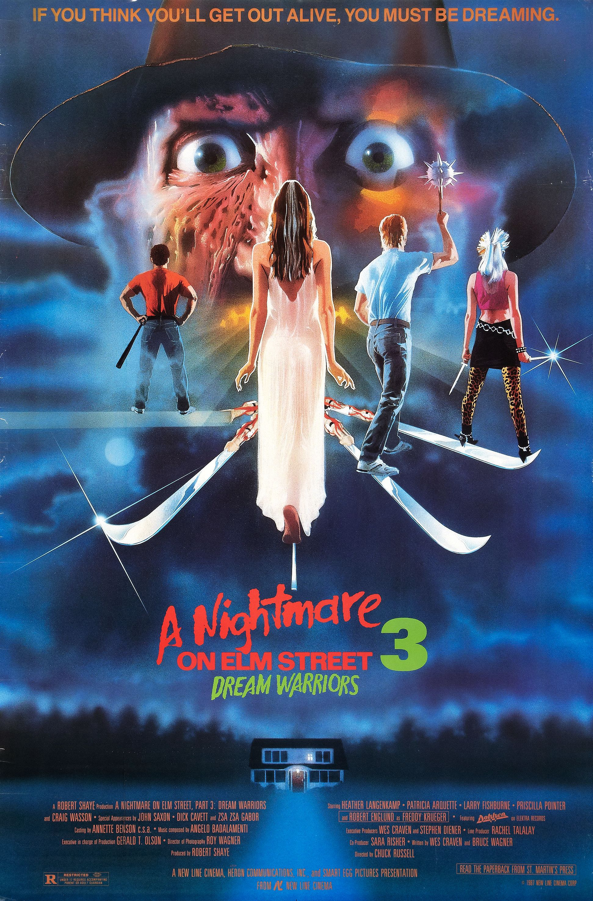 Xem Phim Ác Mộng Phố Elm 3 (A Nightmare on Elm Street 3: Dream Warriors)