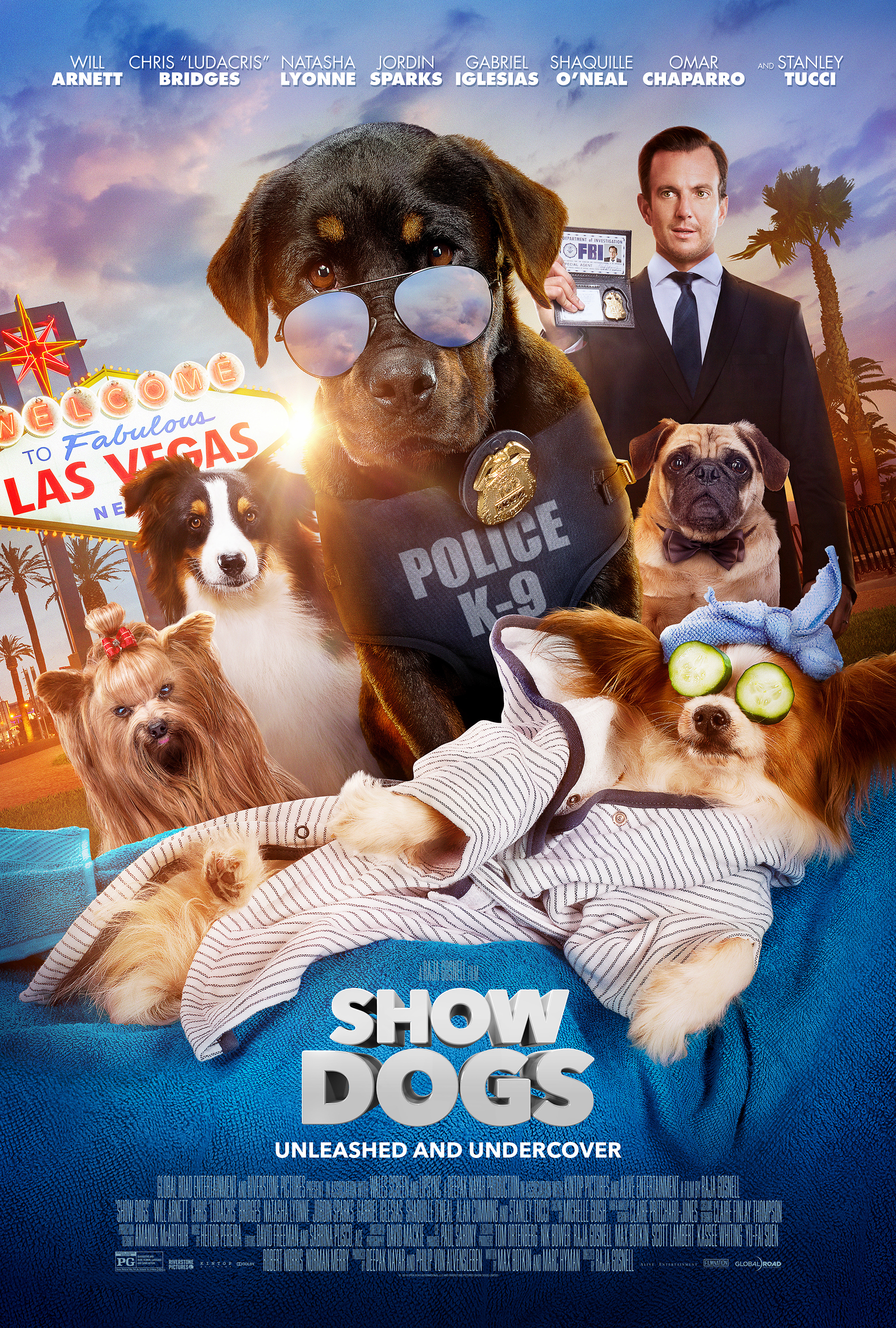 Poster Phim Biệt Đội Cún Cưng (Show Dogs)