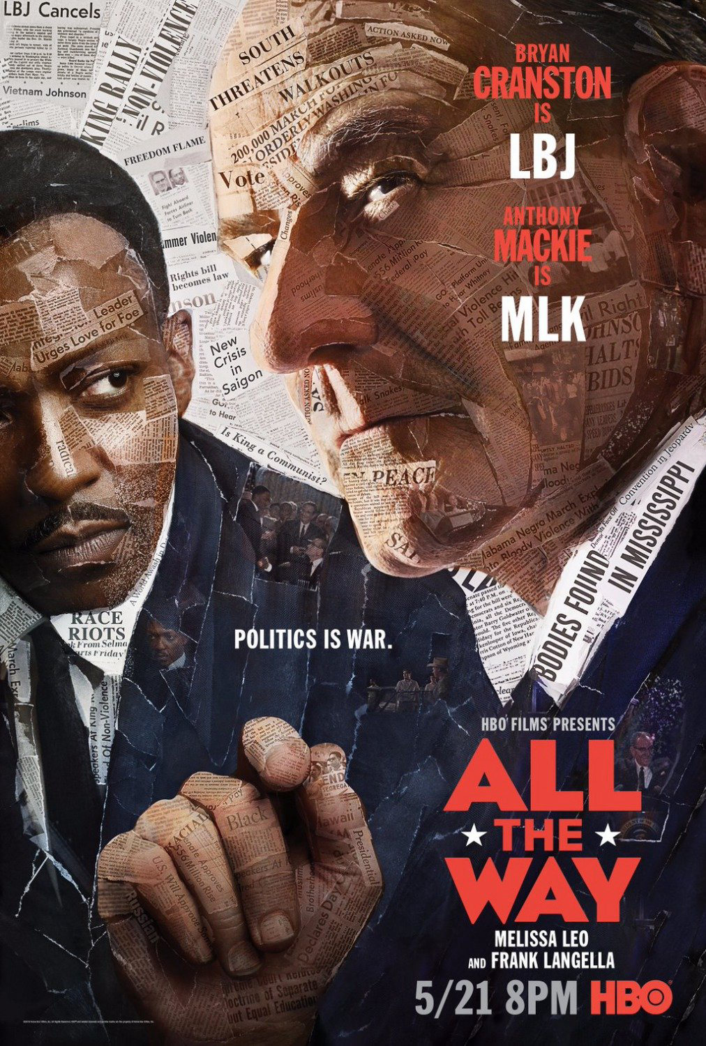 Poster Phim Chặng Cuối Con Đường (All the Way)