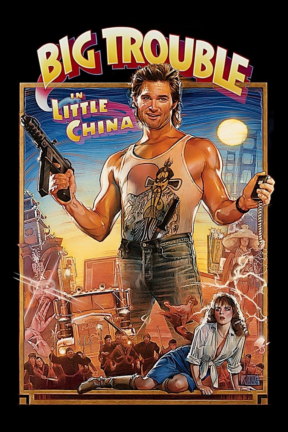 Xem Phim Cuộc Chiến Tại Phố Hoa (Big Trouble in Little China)