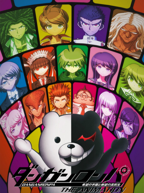 Poster Phim Danganronpa (Danganronpa Hope Academy and Desperate High School Students)