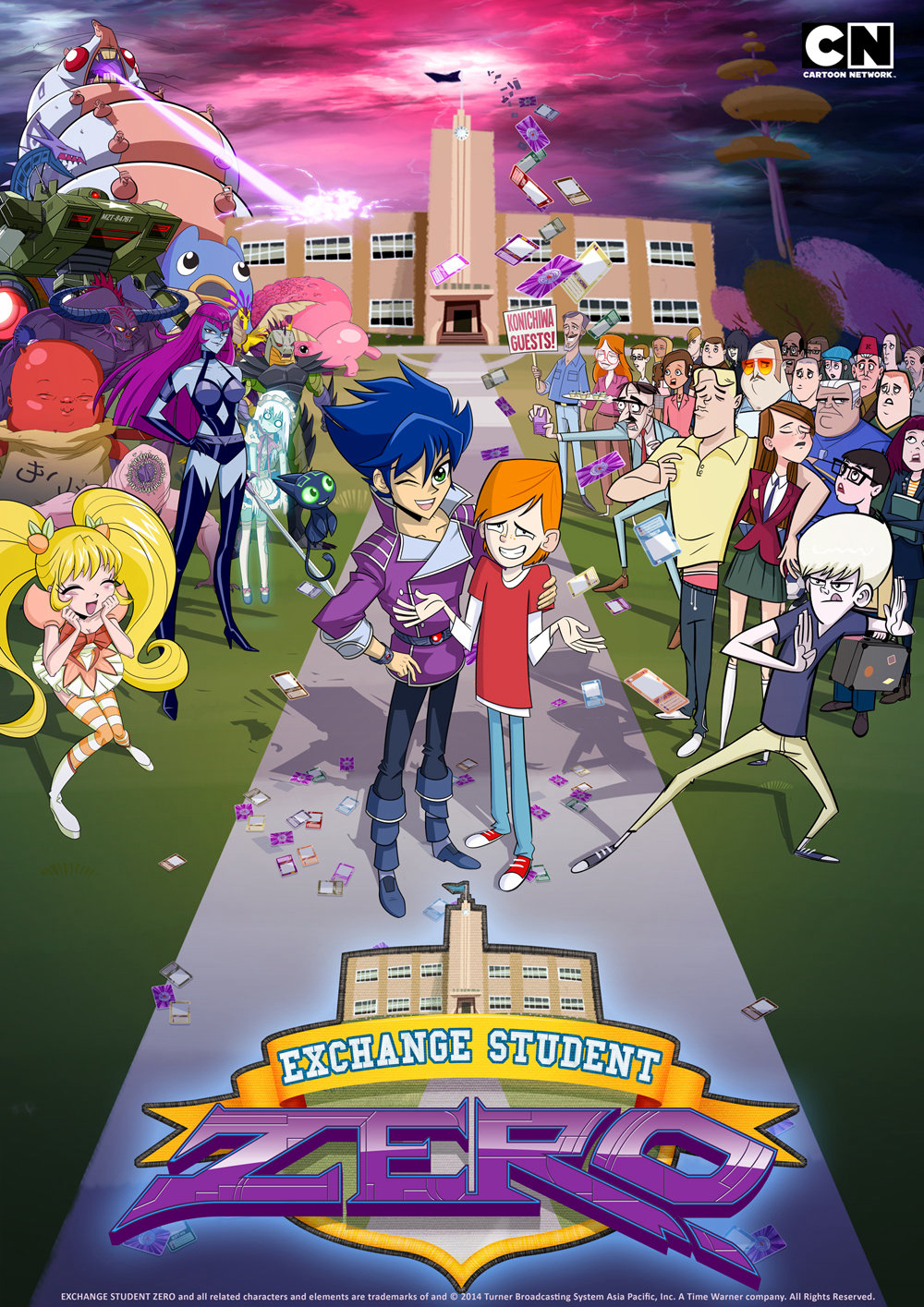 Poster Phim Du Học Sinh Zero (Exchange Student Zero)