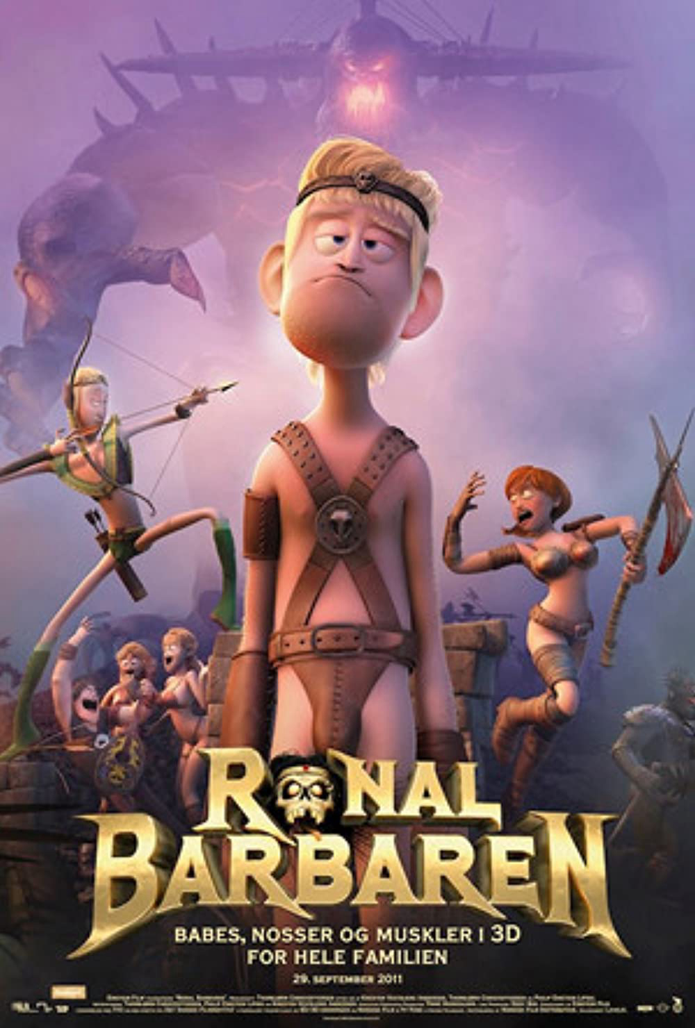 Xem Phim Dũng Sĩ Bất Đắc Dĩ (Ronal the Barbarian)