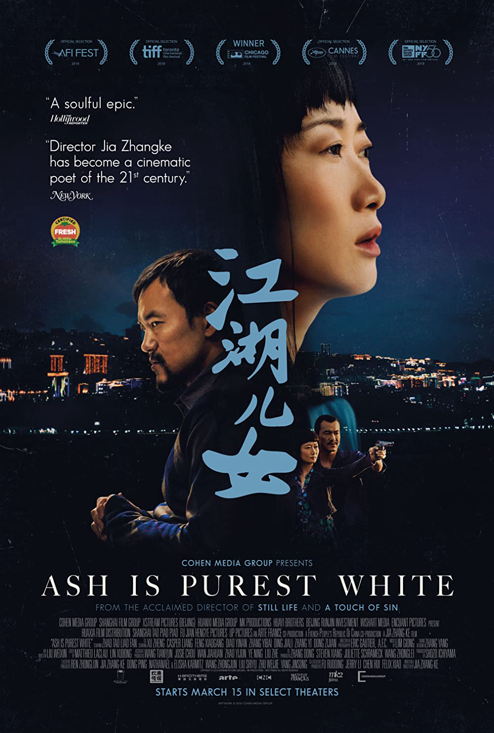 Xem Phim Giang Hồ Nữ Nhi (Ash is Purest White)