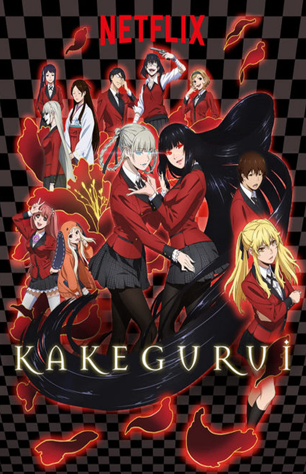 Poster Phim Học viện đỏ đen (Kakegurui)