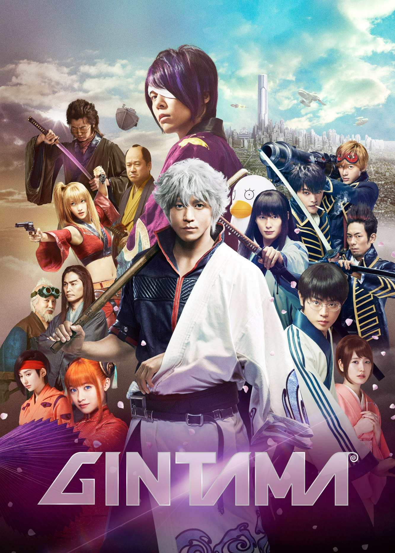 Poster Phim Linh Hồn Bạc (Gintama)