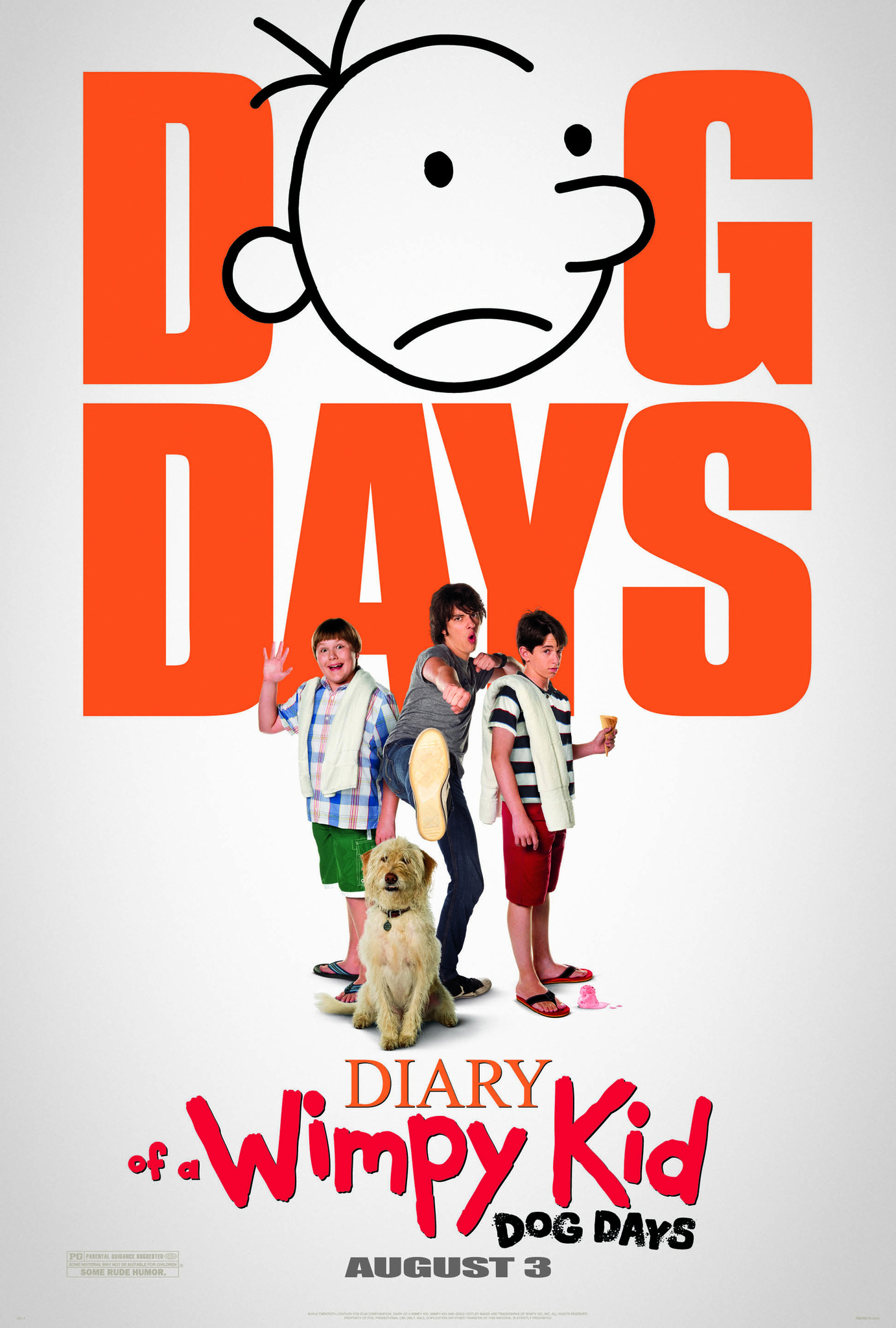 Poster Phim Nhật Ký Nhóc Con (Diary of a Wimpy Kid: Dog Days)