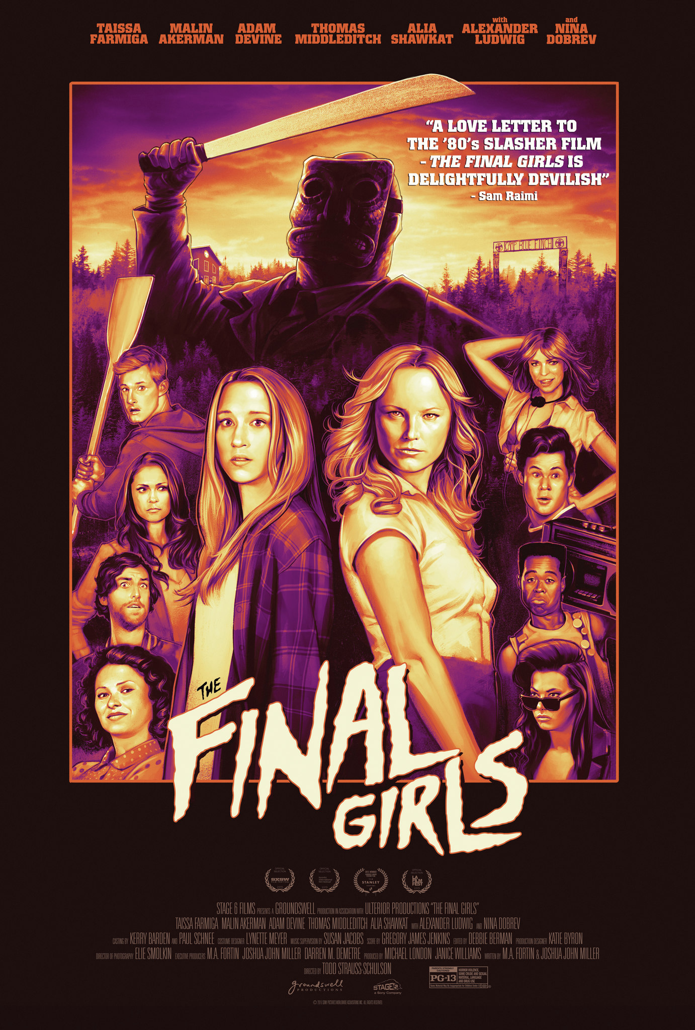 Poster Phim Những cô gái cuối cùng (The Final Girls)