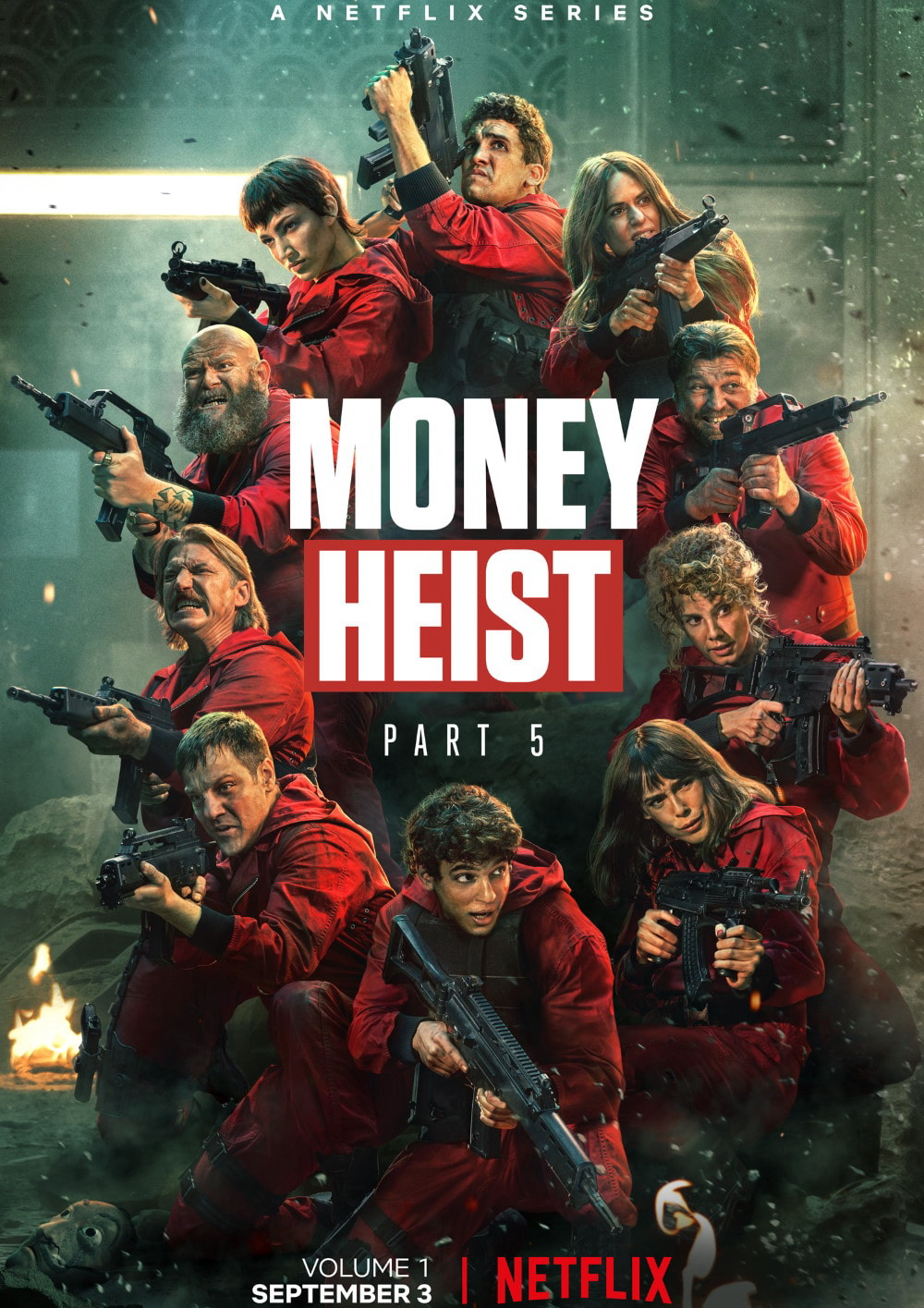 Poster Phim Phi Vụ Triệu Đô (Phần 5) (Money Heist (Season 5))