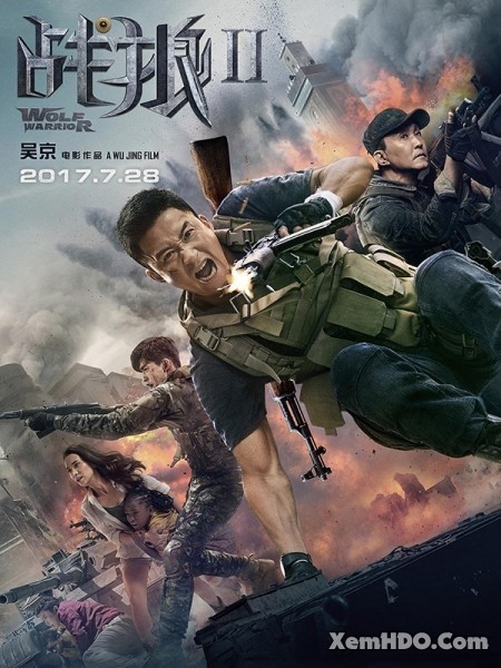 Xem Phim Chiến Lang 2 / Chiến Binh Sói 2 (Wolf Warriors 2)