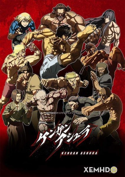 Xem Phim Đấu Sĩ Ashura (phần 1) (Kengan Ashura (season 1))