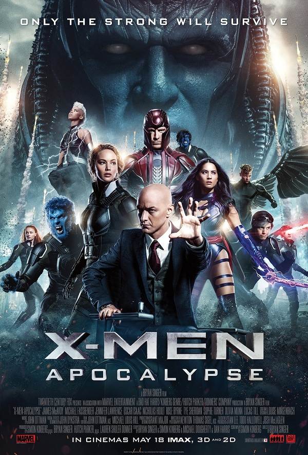 Poster Phim Dị Nhân: Khải Huyền (X Men: Apocalypse)