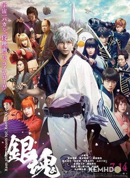 Xem Phim Linh Hồn Bạc (live Action) (Gintama Live Action)