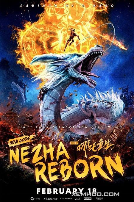 Poster Phim Tân Phong Thần: Na Tra Trùng Sinh (New Gods: Nezha Reborn)