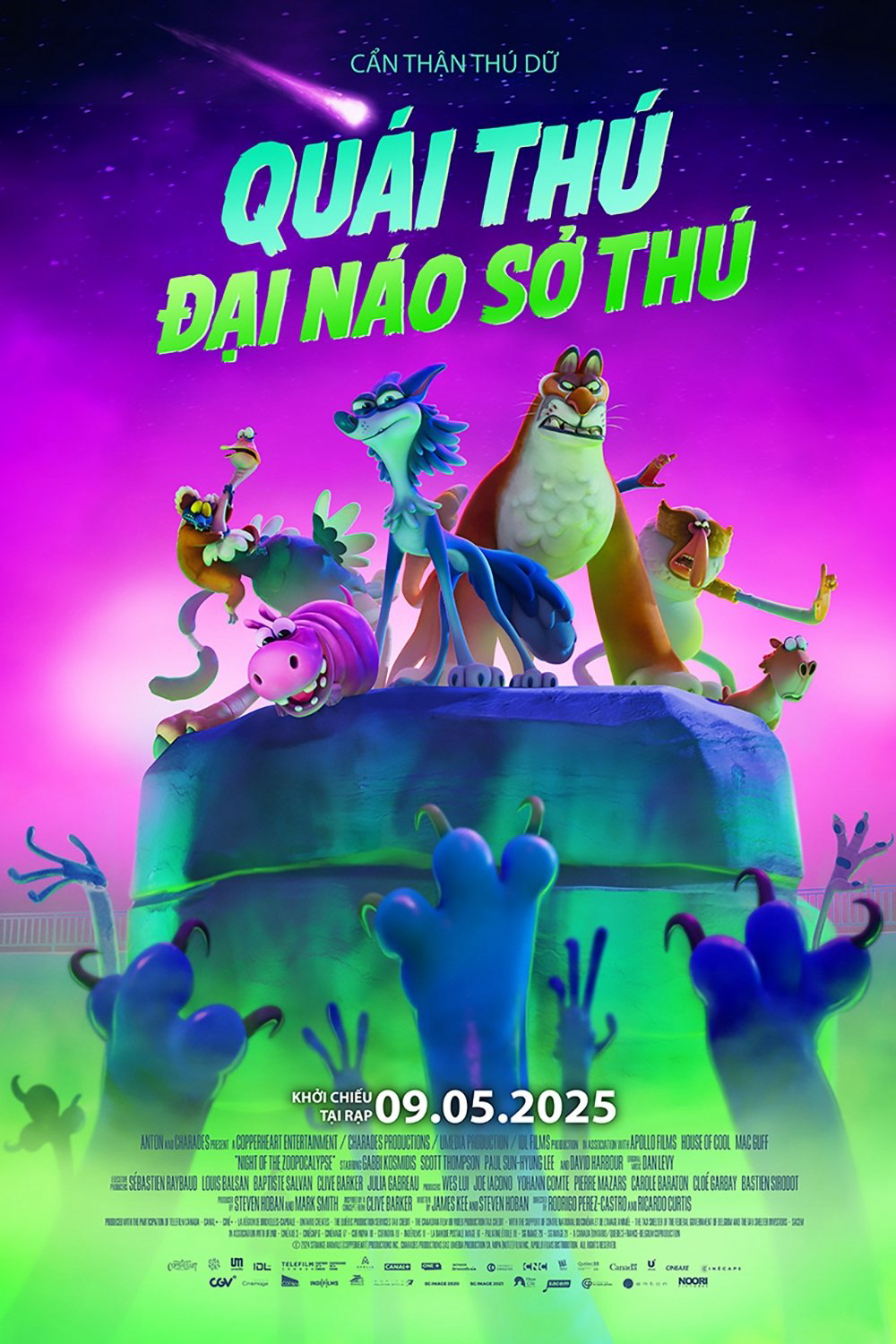 Xem Phim Quái Thú Đại Náo Sở Thú (Night of the Zoopocalypse)