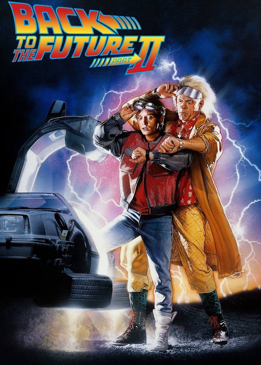 Poster Phim Trở Về Tương Lai Phần 2 (Back to the Future Part II)