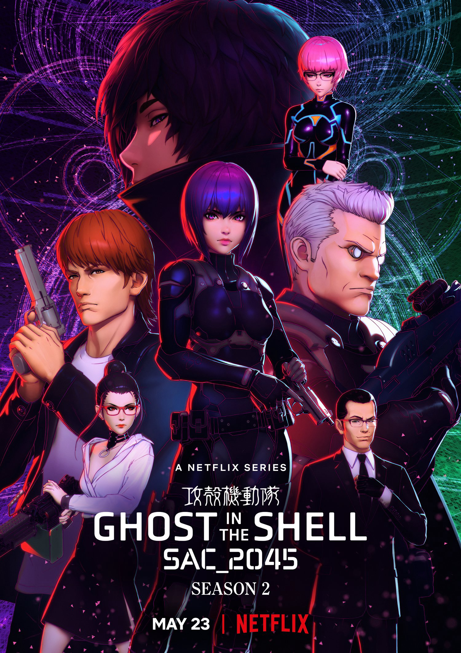 Xem Phim Vỏ bọc ma: SAC_2045 (Phần 2) (Ghost in the Shell: SAC_2045 (Season 2))