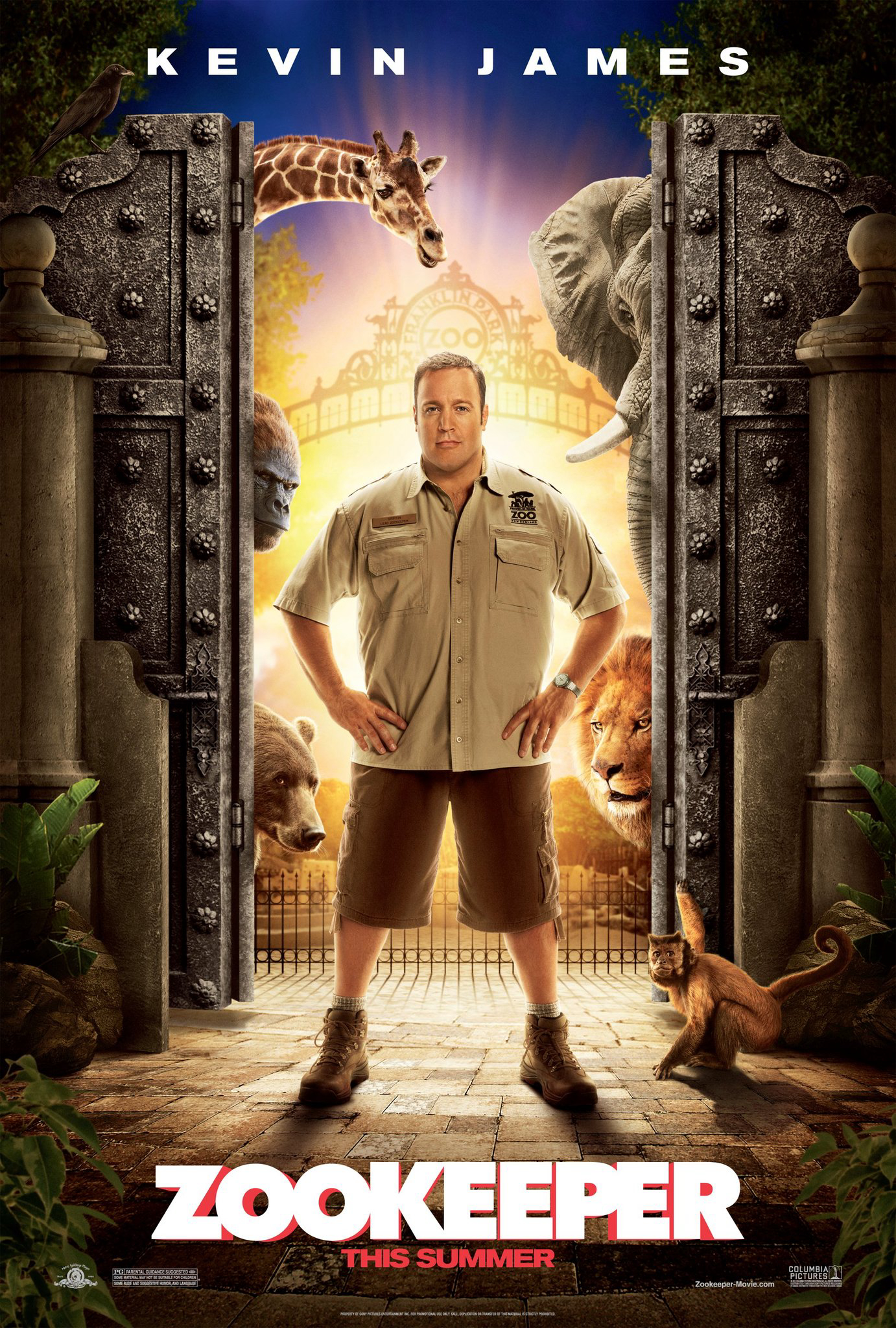 Poster Phim Vườn Thú Tình Yêu (Zookeeper)